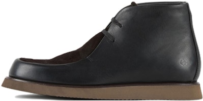 Emporio Armani Leather Round Toe Lace-Up 'Fashion Short Boot Black' X2M344XN6651C705 Emporio Armani Leather Round Toe Lace-Up 'Fashion Short Boot Black' X2M344XN6651C705