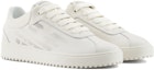 Order Emporio Armani Kulit Pusingan Toe Lace-Up Low-Top Sneaker 'Putih' X4X643XN95200894