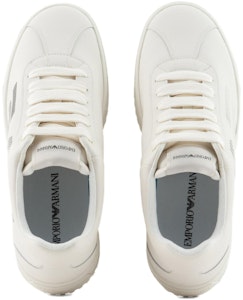Zapatillas Bajas de Cuero Blanco Emporio Armani con Punta Redonda y Cordones X4X643XN95200894 Shop Zapatillas Bajas de Cuero Blanco Emporio Armani con Punta Redonda y Cordones X4X643XN95200894