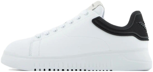 엠포리오 아르마니 블랙&화이트 가죽 스니커즈 X4X264XN19100230 Buy 엠포리오 아르마니 블랙&화이트 가죽 스니커즈 X4X264XN19100230