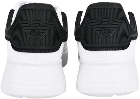 Emporio Armani Leather Sneaker 'Black & White' X4X264XN19100230 Shop Emporio Armani Leather Sneaker 'Black & White' X4X264XN19100230