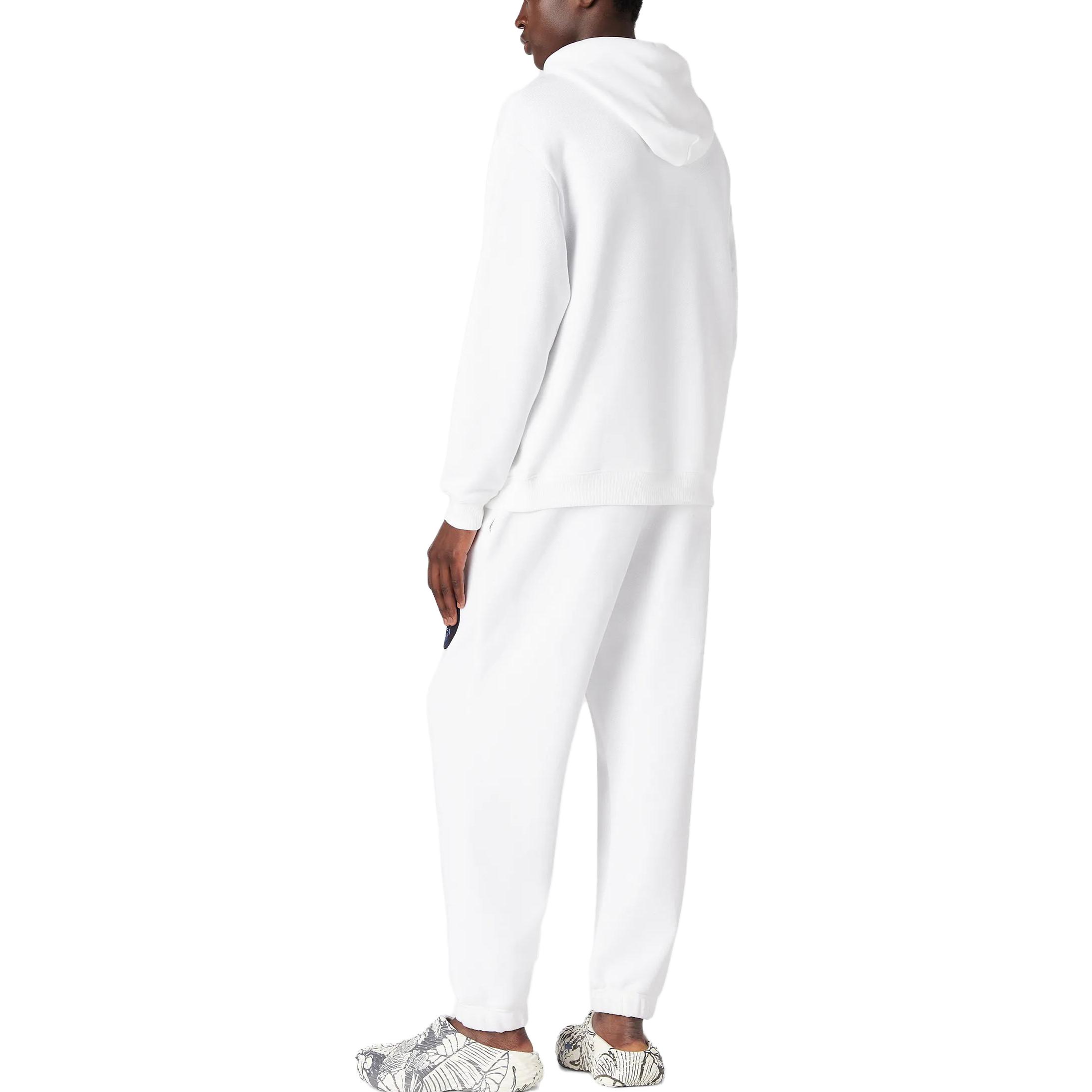 Emporio Armani Letter Print Drawstring Hoodie White Long Sleeve Sweatshirt 6R1M8P1-J7DZ1-0111 圖 5