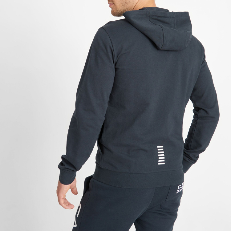 Emporio Armani Letter Zip-Up Sweatshirt Jacket in Navy Blue 8NPM03-PJ05Z-1578 圖 6