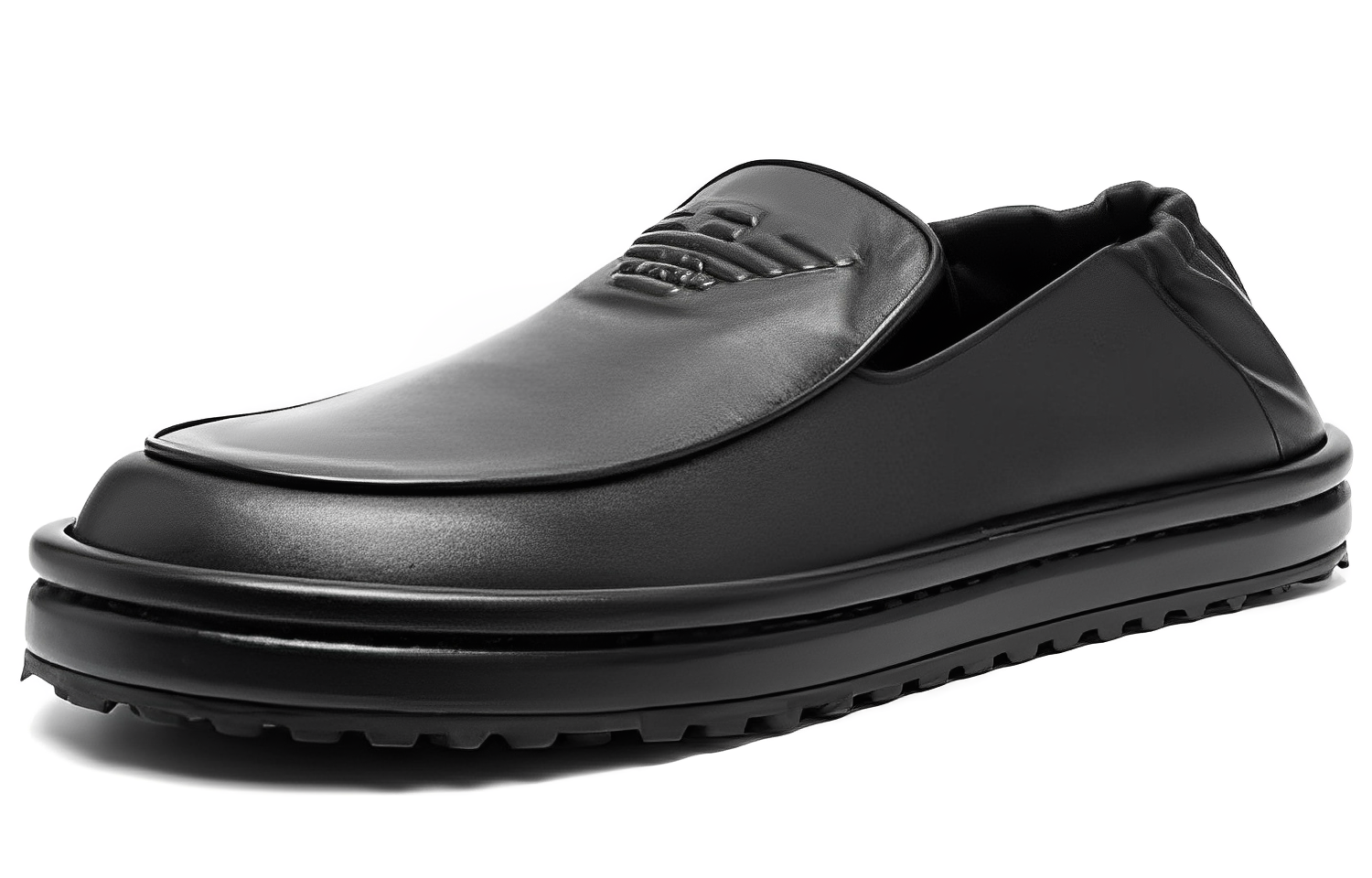 Emporio Armani Loafer 'Black' 圖 2
