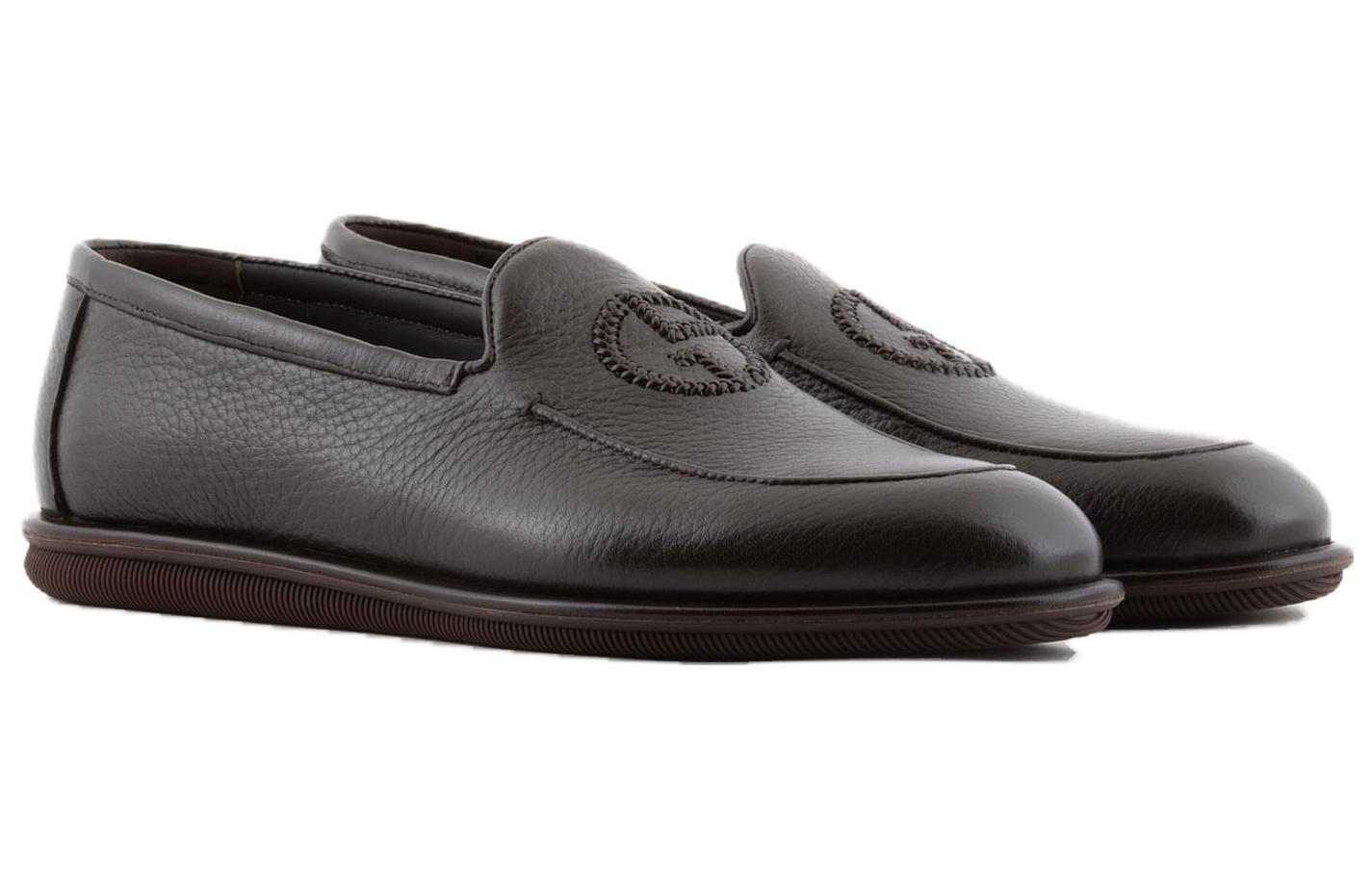 Emporio Armani Loafer 'Brown Fashion' 圖 2