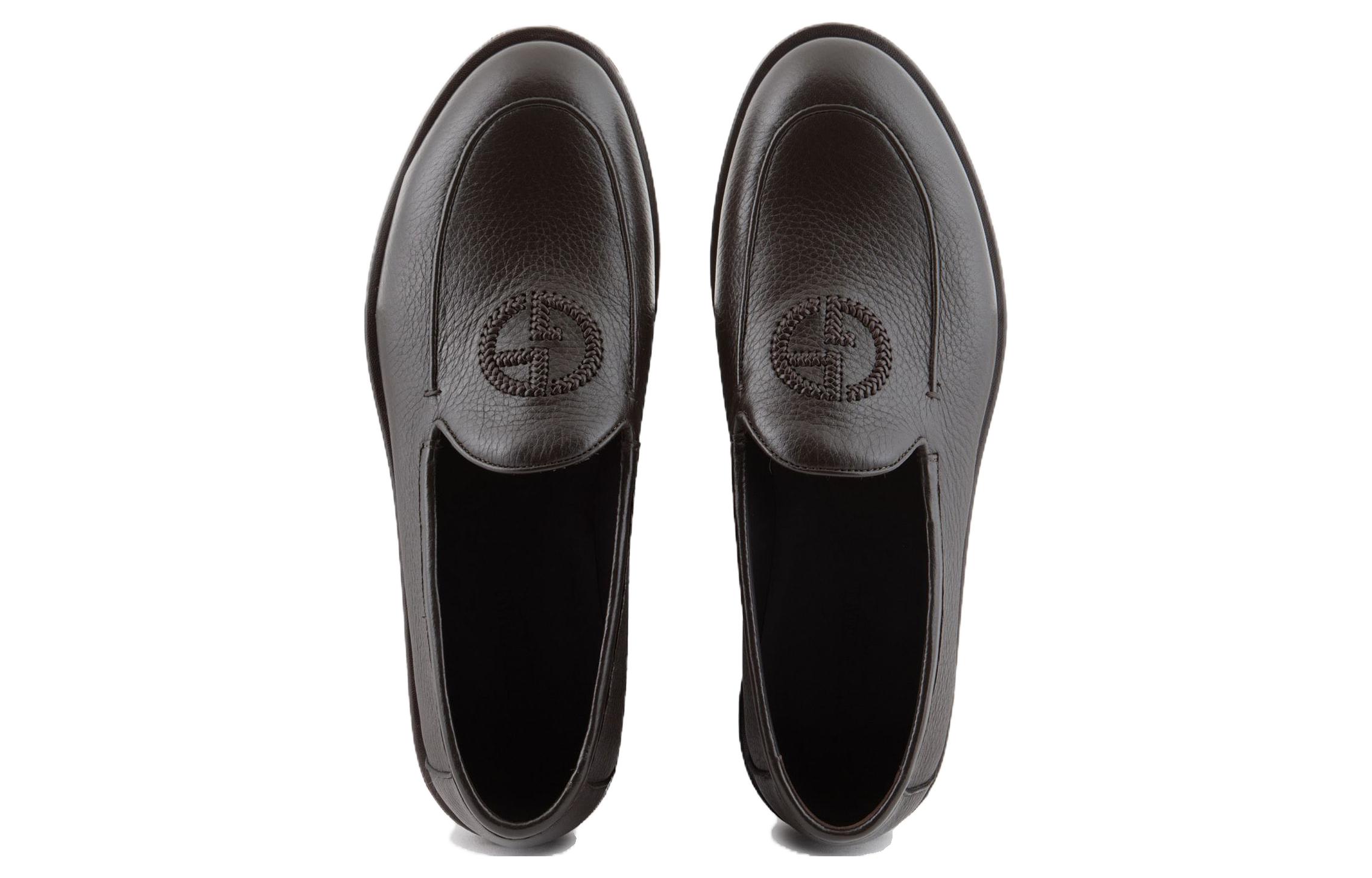 Emporio Armani Loafer 'Brown Fashion' 圖 3