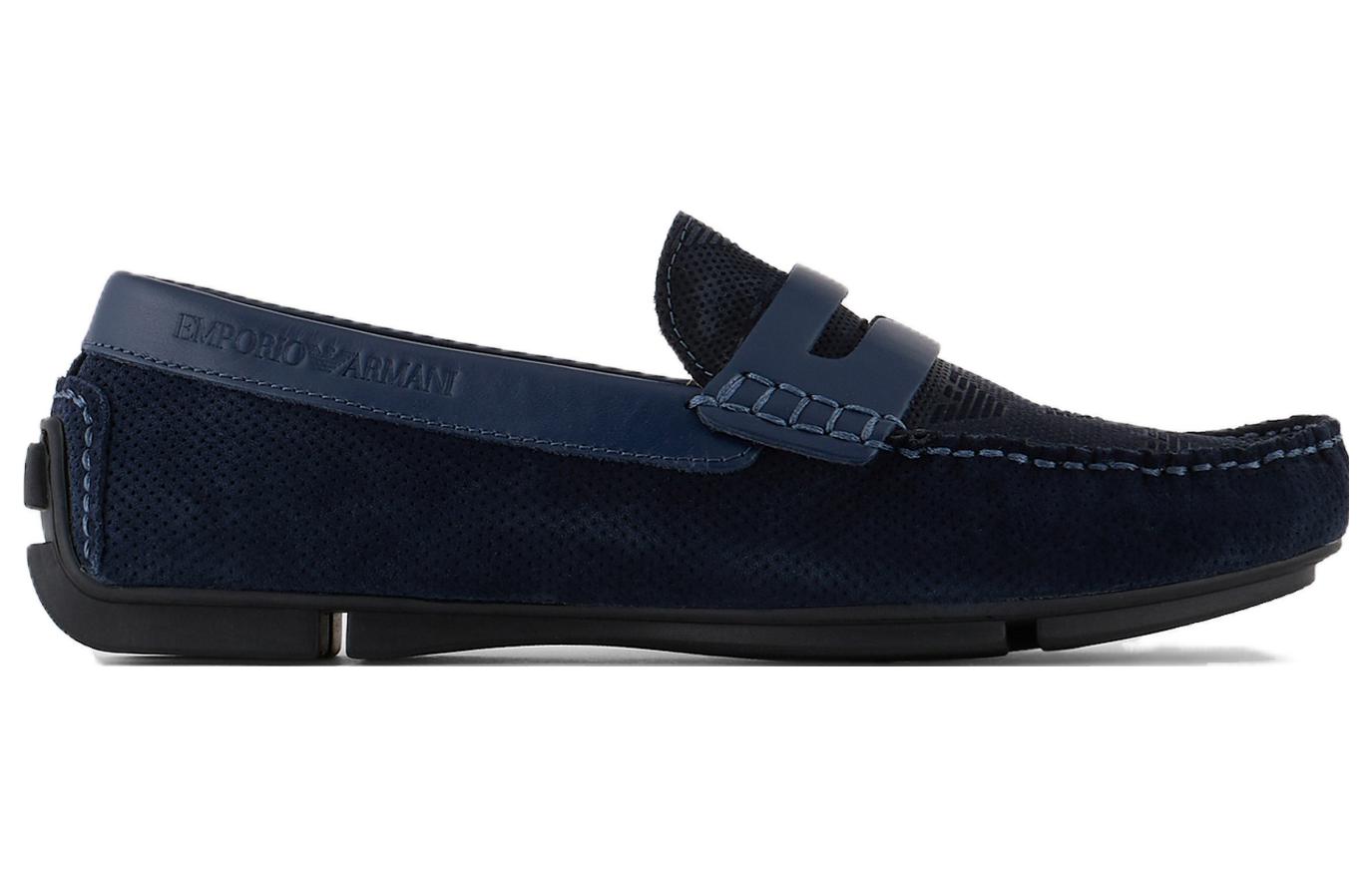Emporio Armani Loafer 'Midnight Blue' 圖 2
