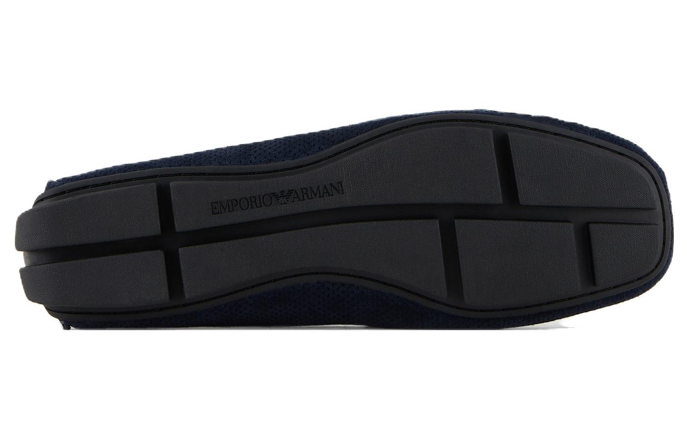 Emporio Armani Loafer 'Midnight Blue' 圖 6
