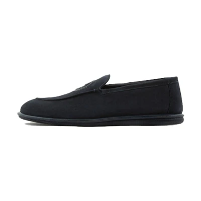 Emporio Armani Loafer 'Navy Velvet'