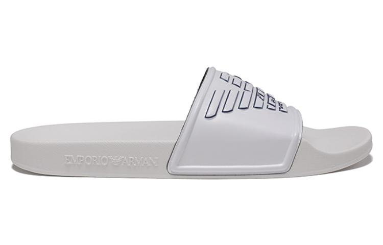 Emporio Armani Logo Casual Slide 'White' 圖 2