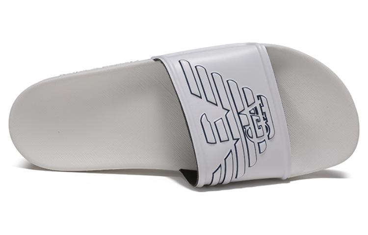 Emporio Armani Logo Casual Slide 'White' 圖 5