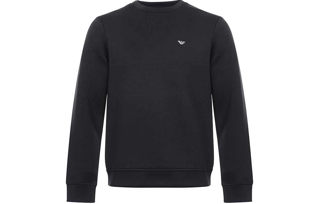 Emporio Armani Logo Crewneck Long Sleeve Sweatshirt - Blue 6Z1MP1-1JTYZ-F963 圖 2