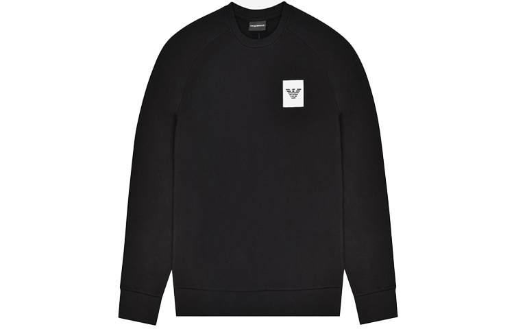 Order Emporio Armani Logo Crewneck Pullover Sweatshirt Hitam 6G1MD7-1J36Z-0999