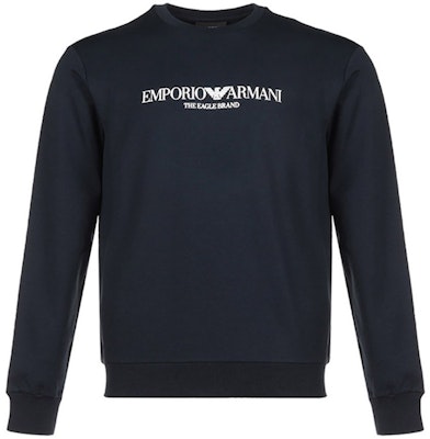 EMPORIO ARMANI 標誌圓領長袖衛衣 海軍藍 8N1ME8-1J04Z-0922 Buy EMPORIO ARMANI 標誌圓領長袖衛衣 海軍藍 8N1ME8-1J04Z-0922