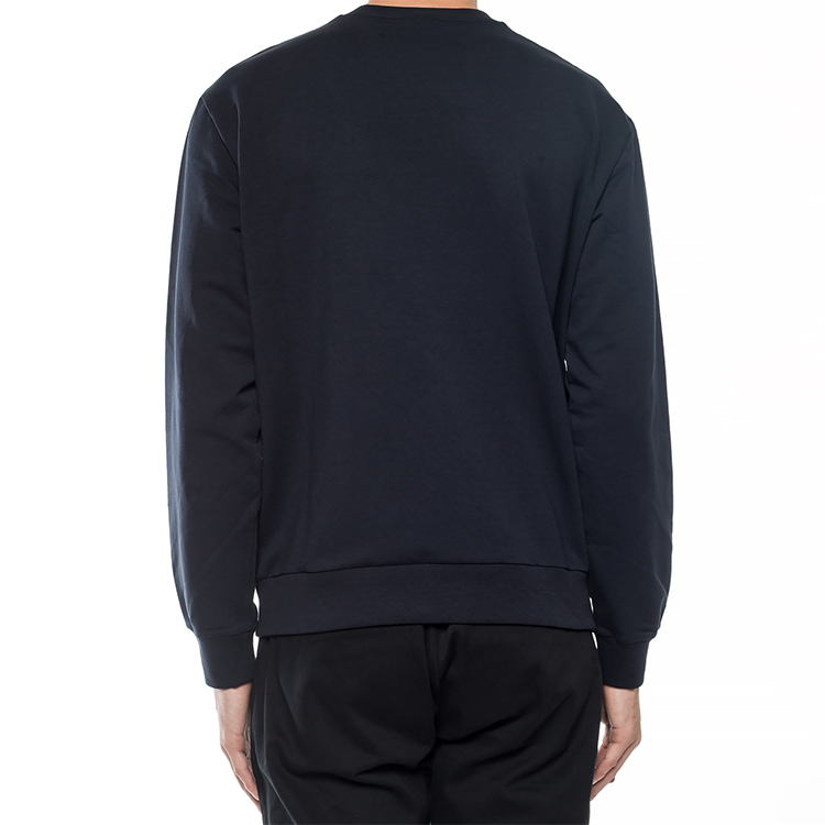 Purchase EMPORIO ARMANI 標誌圓領長袖衛衣 海軍藍 8N1ME8-1J04Z-0922