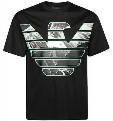 エンポリオアルマーニ ロゴグラフィック クルーネックTシャツ ブラック 3H1T79-1JSTZ-0999 Order エンポリオアルマーニ ロゴグラフィック クルーネックTシャツ ブラック 3H1T79-1JSTZ-0999