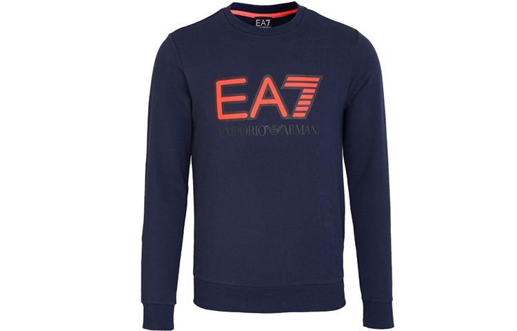 Emporio Armani Logo Graphic Navy Sweatshirt 6HPM60-PJ05Z-1554