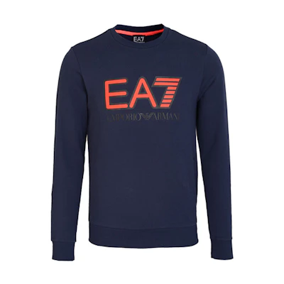 Emporio Armani Logo Graphic Navy Sweatshirt 6HPM60-PJ05Z-1554