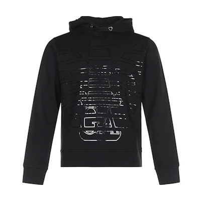 Emporio Armani Logo Hoodie Black 6H1MC4-1JPHZ-0002