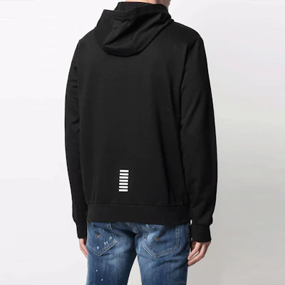 엠포리오 아르마니 로고 후디 블랙 드로스트링 풀오버 8NPM04-PJ05Z-1200 Shop 엠포리오 아르마니 로고 후디 블랙 드로스트링 풀오버 8NPM04-PJ05Z-1200