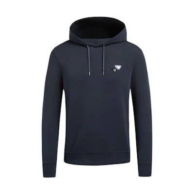 Emporio Armani Logo Hoodie Long Sleeve Navy Blue 6K1MB7-1JHSZ-0920