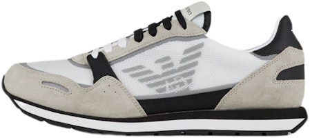 Emporio Armani Logo Leather Sneaker 'Beige' X4X537XM678N638 Emporio Armani Logo Leather Sneaker 'Beige' X4X537XM678N638