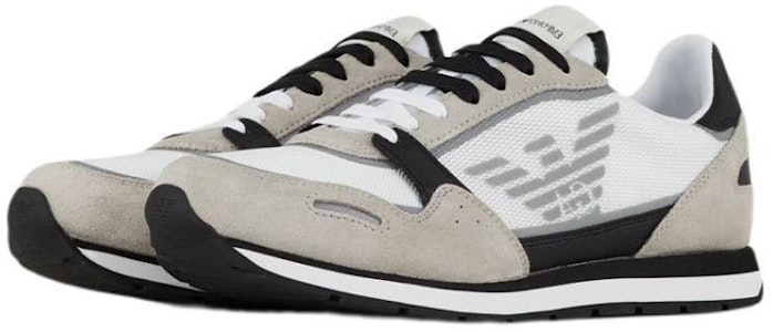 엠포리오 아르마니 베이지 레더 로고 스니커즈 X4X537XM678N638 Lookbook 엠포리오 아르마니 베이지 레더 로고 스니커즈 X4X537XM678N638