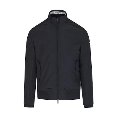 Emporio Armani Logo Long Sleeve Jacket Navy Blue 3H1B91-1NXFZ-0922
