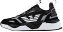 Buy Emporio Armani Logo Patchwork Sneakers 'Hitam Putih' X8X070XK165N629