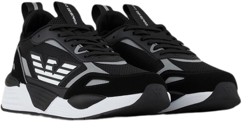 Zapatillas Emporio Armani Logo Patchwork 'Negro Blanco' X8X070XK165N629 Order Zapatillas Emporio Armani Logo Patchwork 'Negro Blanco' X8X070XK165N629