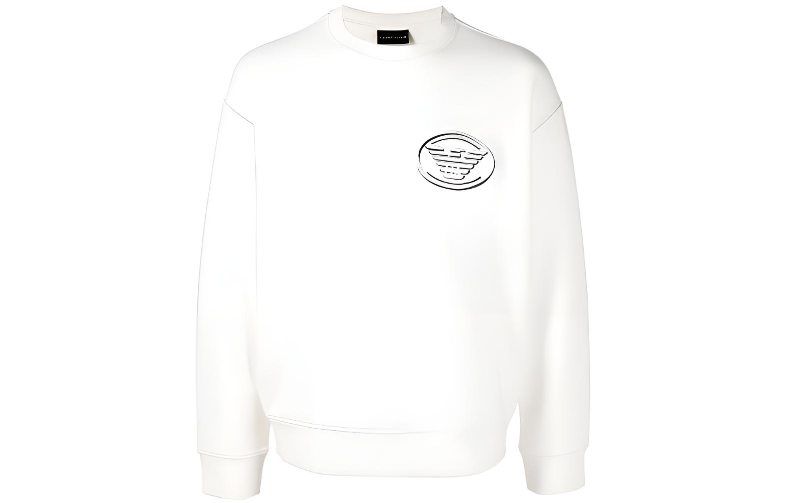 Emporio Armani Logo Print Crewneck Sweatshirt 6L1M82-1JHSZ-128