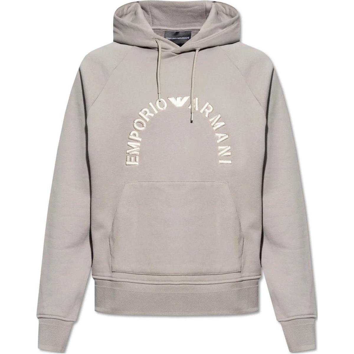 Emporio Armani Logo Print Hoodie 6R1ME9-1JWPZ-06F6
