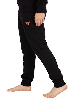 Emporio Armani Logo Print Mid-Rise Jogger Sweatpants Black 111690-8A571 Purchase Emporio Armani Logo Print Mid-Rise Jogger Sweatpants Black 111690-8A571