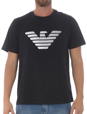 エンポリオアルマーニ ロゴプリント ネイビーブルー クルーネックTシャツ 3H1TD0-1J30Z-0922 Purchase エンポリオアルマーニ ロゴプリント ネイビーブルー クルーネックTシャツ 3H1TD0-1J30Z-0922