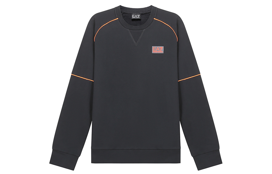 Emporio Armani Logo Print Pullover Sweatshirt Night Blue 3KPM21-PJ05Z-1578