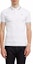 Lookbook Emporio Armani Logo Print White Straight-Cut Short Sleeve Polo Shirt 8N1F30-1JPTZ-0100