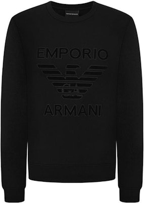 엠포리오 아르마니 로고 풀오버 스웨트셔츠 블랙 6K1M97-1JHSZ-0999 Order 엠포리오 아르마니 로고 풀오버 스웨트셔츠 블랙 6K1M97-1JHSZ-0999