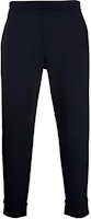 Emporio Armani Logo Slim Fit Knit Jogger Pants Black 6K1PA0-1JHSZ-0920 Emporio Armani Logo Slim Fit Knit Jogger Pants Black 6K1PA0-1JHSZ-0920