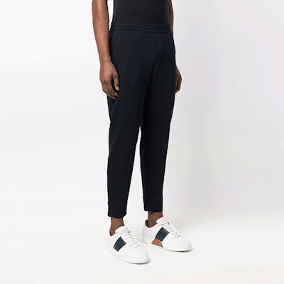 Emporio Armani Logo Slim Fit Knit Jogger Pants Black 6K1PA0-1JHSZ-0920 Shop Emporio Armani Logo Slim Fit Knit Jogger Pants Black 6K1PA0-1JHSZ-0920