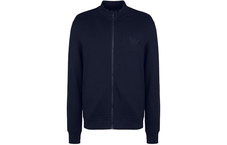 Emporio Armani Logo Zip Jacket in Navy Blue 111532-0A571-00135