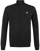 Emporio Armani Logo Zipper Casual Sports Jacket Black 8NPMB8-PJ05Z-01200 Emporio Armani Logo Zipper Casual Sports Jacket Black 8NPMB8-PJ05Z-01200