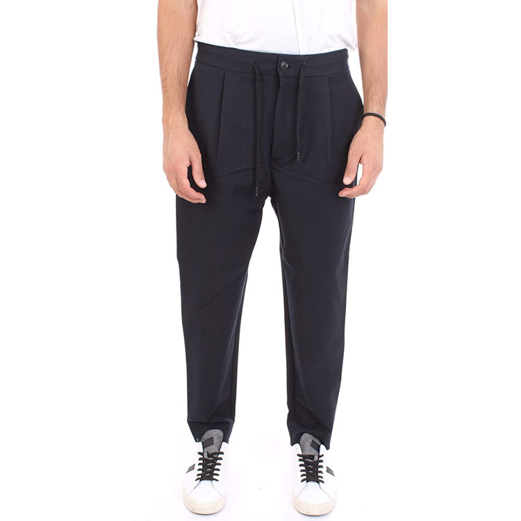 Purchase 阿玛尼宽松抽绳长裤 深灰色 6G1PA7-1N66Z-0002