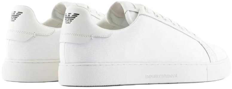 エンポリオ アルマーニ ロゴ ホワイト ローカット X4X316XM741M801 Purchase エンポリオ アルマーニ ロゴ ホワイト ローカット X4X316XM741M801