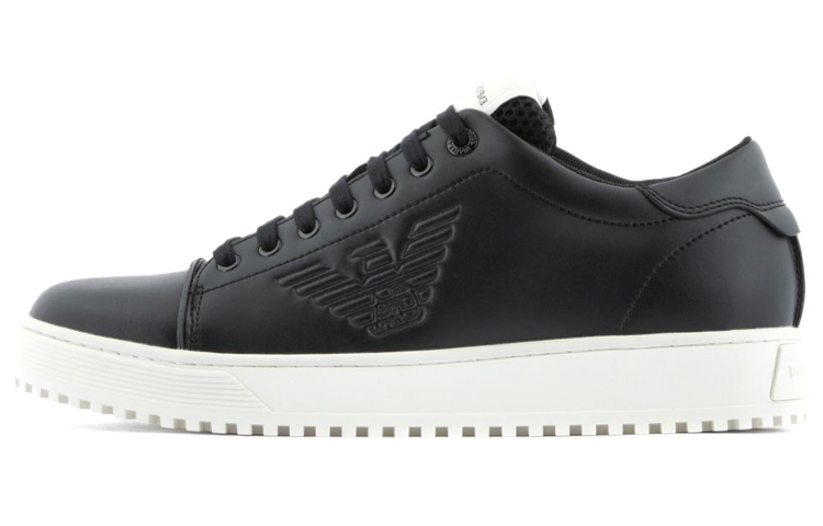 Emporio Armani Low-Top Fashion Sneaker 'Black'