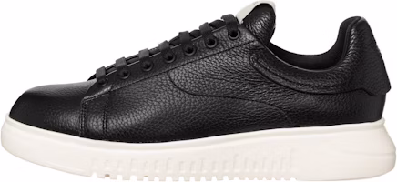 Emporio Armani Low-Top Sneaker 'Black Calfskin' X4X264XF76800002 Emporio Armani Low-Top Sneaker 'Black Calfskin' X4X264XF76800002