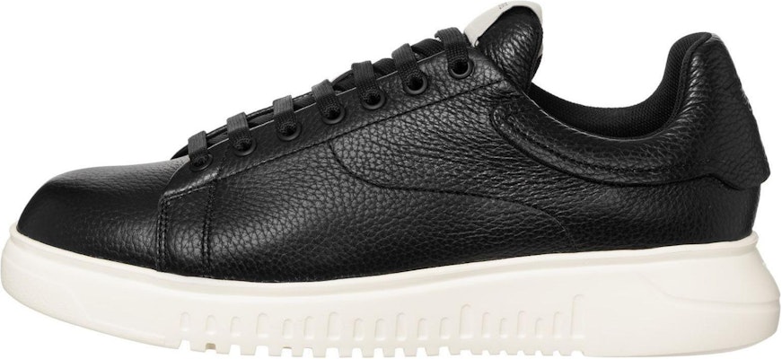 Emporio Armani Low-Top Sneaker 'Black Calfskin' X4X264XF76800002 Buy Emporio Armani Low-Top Sneaker 'Black Calfskin' X4X264XF76800002