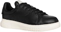 Order Sneaker Rendah Emporio Armani 'Kulit Anak Lembu Hitam' X4X264XF76800002