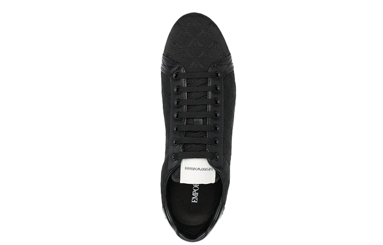 Purchase Emporio Armani Sepatu Low-Top 'Mode Hitam' X4X316XM741K001