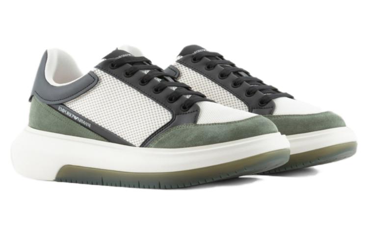 Lookbook Emporio Armani Zapatillas Bajas 'Blanco Verde' X4X633XN885T095