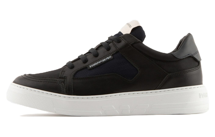 Emporio Armani Low-Top Sneakers 'Black'